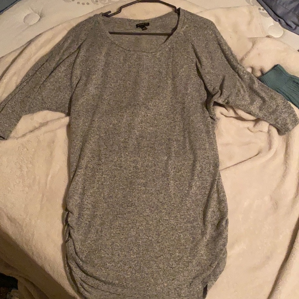 Grey Sweater Dress